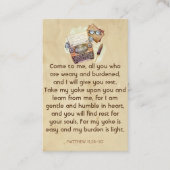 メモリアル祈りの言葉ライター作家書ズ 名刺 (正面)