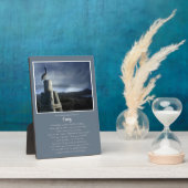 メモリアル美航海のしい海名前をカスタムする フォトプラーク (側面)