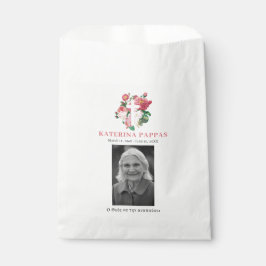 メモリアル葬儀ギリシャ正統コーリヴァΚόλλυβα フェイバーバッグ