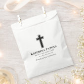 メモリアル葬儀ギリシャ正統コーリヴァΚόλλυβα フェイバーバッグ (クリップ留めされた状態)