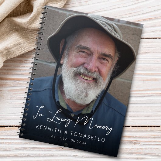 メモリアル葬儀フォトゲスト ノートブック