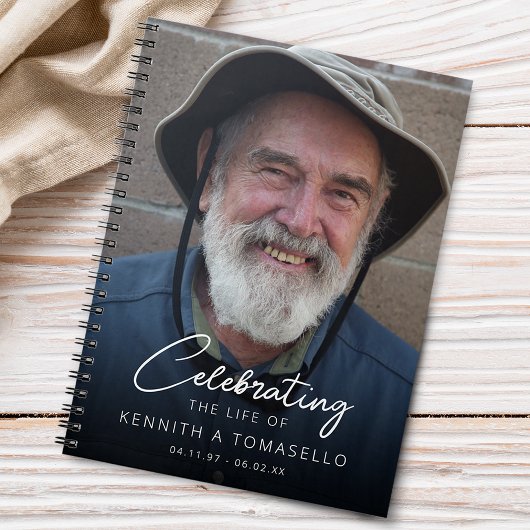 メモリアル葬儀フォトゲスト ノートブック