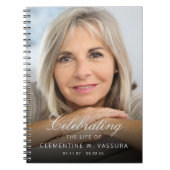 メモリアル葬儀フォトゲスト ノートブック (正面)