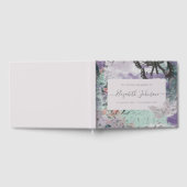 メモリアル葬儀抽象芸術クリエイティブ蝶 ゲストブック (全面)