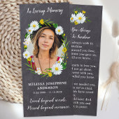 メモリアル葬儀祈りの言葉カードフォトフローラブックマーク メニュー