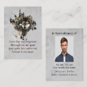 メモリアル記念ウルフマウンテン 名刺 (正面/裏面)