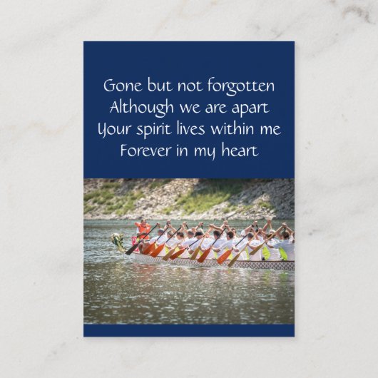 メモリアル記念カヤックKAYAKER 名刺 (裏面)