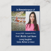 メモリアル記念カヤックKAYAKER 名刺 (正面)