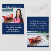 メモリアル記念カヤックKAYAKER 名刺 (正面/裏面)