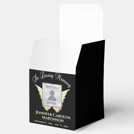 メモリアル記念キープサークとギフト特典ボックス フェイバーボックス (オープン)