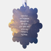 メモリアル記念シースカイクラウドアイランド オーナメントカード (左)