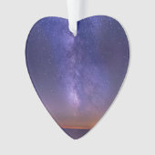 メモリアル記念ビューティフルスタデイトフォトカスタム オーナメント (正面)