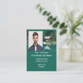 メモリアル記念ビューティフルレイクキャビン 名刺 (スタンド正面)