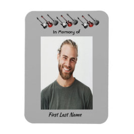 メモリアル記念ミュージシャンギター音楽 マグネット