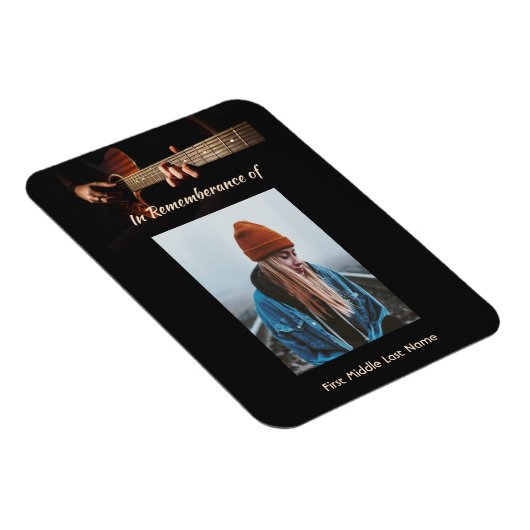 メモリアル記念ミュージックギター マグネット (右側)