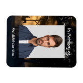 メモリアル記念物森林歩道のウォーキングホース マグネット (横)