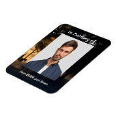 メモリアル記念物森林歩道のウォーキングホース マグネット (左側)