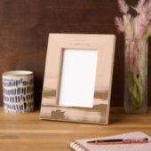 メモリアル記念魚釣りボートフィッシャーマン レーザー彫刻フレーム (左)