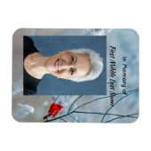 メモリアル記念（鳥）ショウジョウコウカンチョウレッドバード マグネット (横)