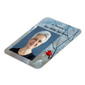 メモリアル記念（鳥）ショウジョウコウカンチョウレッドバード マグネット (左側)