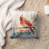 メモリアル記念（鳥）ショウジョウコウカンチョウ クッション (ブランケット)