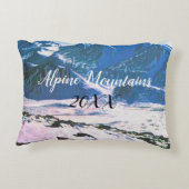 メモリアル記念Two Side パーソナライズされた Photo アクセントクッション (裏面)