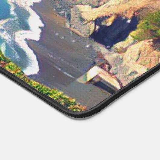 メモリアル記念Two Side パーソナライズされた Photo デスクマット (コーナー)