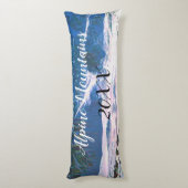 メモリアル記念Two Side パーソナライズされた Photo ボディピロー (裏面 (縦))