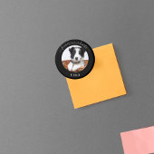 メモリアル黒写真ラブズ常に犬のペット磁石 マグネット