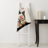 メモリアル18フォトコラージュ永遠に私たちのハート シェルパブランケット (インサイチュ)