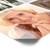 メモリアル18 フォトコラージュ  永遠に私たちの心の中に ポスター (角)