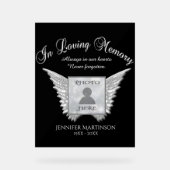 メモリアル アクリルサイン (正面)