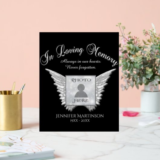 メモリアル アクリルサイン (ウェディング)