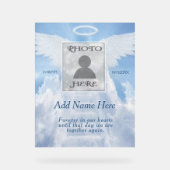 メモリアル アクリルサイン (正面)