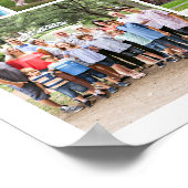 メモリアル イン ラビング メモリー 66 フォト コラージュ カスタム ポスター (角)