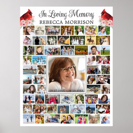 メモリアル・カーディナル59 フォトコラージュ・スクリプト ポスター (正面)