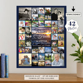 メモリアル・サンセット 42 フォト フォーエバー・イン・オア・ハーツ ポスター