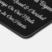 メモリアル デスクマット (コーナー)