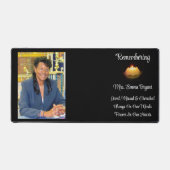 メモリアル デスクマット (正面)