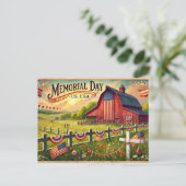 メモリアル・デー（アメリカ） ポストカード (スタンド正面)