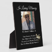 メモリアル フォトプラーク (側面)