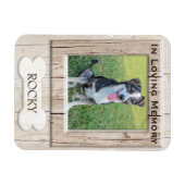 メモリアル |ペット磁石 マグネット (横)