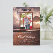 メモリアル·ユー·フォト·カード 招待状 (スタンド正面)