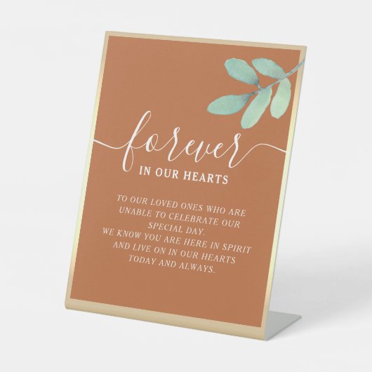 メモリアル 台座サイン (正面)