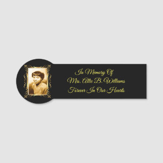 メモリアル 名札