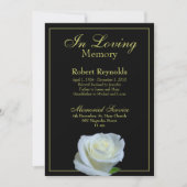 メモリアル/告知 招待状 (正面)