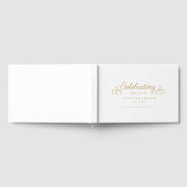 メモリアル「命のお祝い」ホワイト ゲストブック (全面)