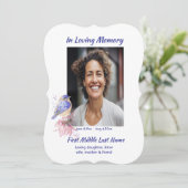 メモリアル，生命のお祝い，サービスBluebard 招待状 (スタンド正面)