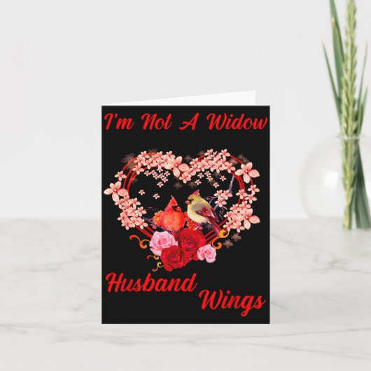 メモリアル 私は未亡人じゃない 夫の翼 カーディナル アン カード (正面)
