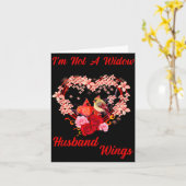 メモリアル 私は未亡人じゃない 夫の翼 カーディナル アン カード (黄色い花)